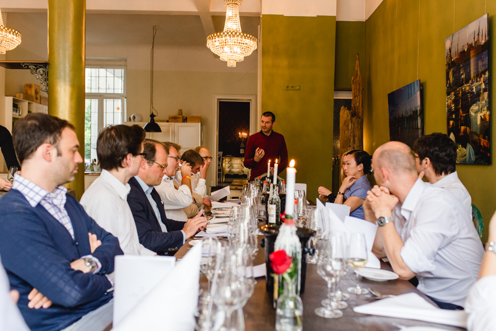 Eventfotograf Hamburg: Weinprobe in der Villa Verde